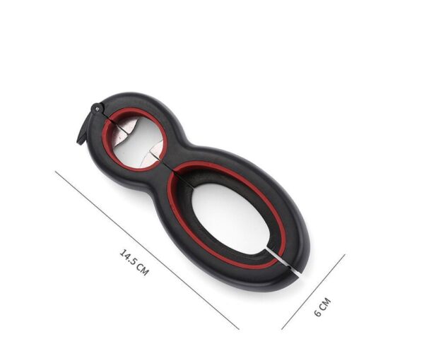 Multifunctional Easy Opener Six in One Bottle Can Opener - Image 10