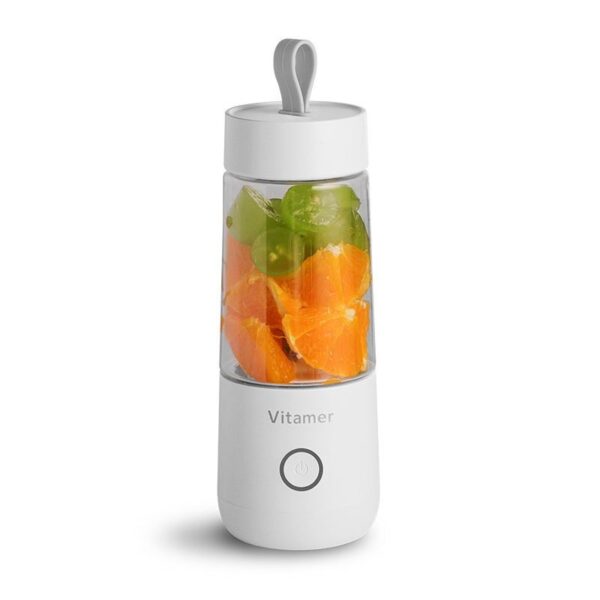 350ml Portable Blender Juicer Electric USB Rechargeable Mixer Smoothie Slushy Cup Juice Blender Bottle USB Charging Kitchen Gadgets - Image 3