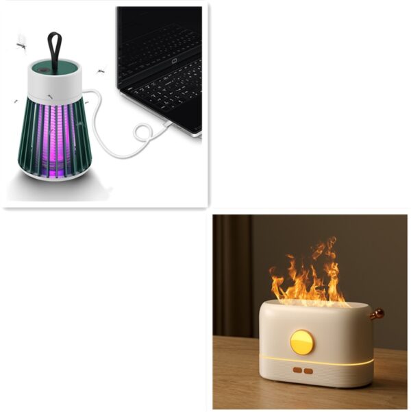 Simulation Flame Usb Humidifier Home Desktop Fragrance Diffuser - Image 3