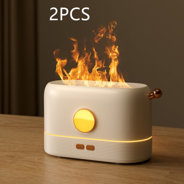 Simulation Flame Usb Humidifier Home Desktop Fragrance Diffuser - Image 9